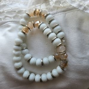 Two Stretch Bracelets